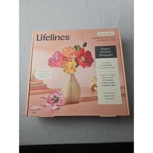 Lifelines Paper Flower Bouquet Materials To Create Flower Bouquet Medatativ